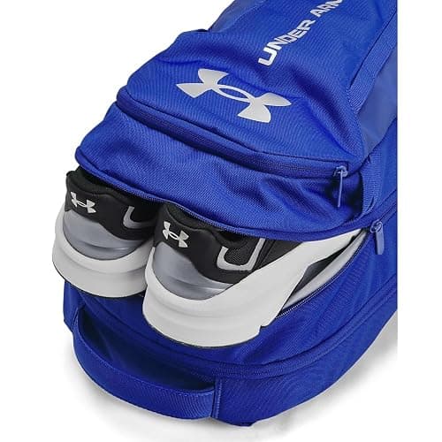 Under Armour Unisex Hustle 6.0 Backpack, 401 BLUE, OSFM thumbnail 6