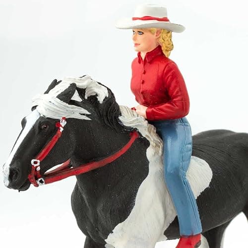 Safari Ltd. Audrey on Streaming Light Toy Set - Lifelike Horse Rider Figurine -Educational Toy for Boys, Girls, and Kids Ages 3+ thumbnail 5