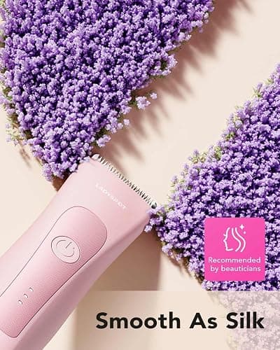 MANSPOT LADYSPOT™ Hair Finishing Trimmers, with 3 Guard and Replaceable Ceramic Blade Heads, LADYSPOT™ Hair Shaver Kit Sets (Women-Pink-Version) thumbnail 6