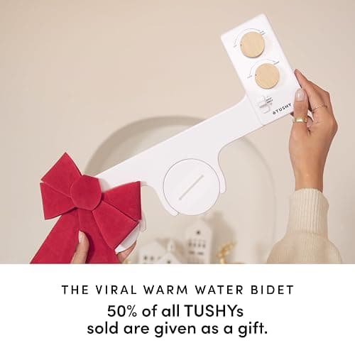 TUSHY 3.0 Spa Bidet Attachment. Cool to Warm Water. It's Time to Replace Toilet Paper, Fresh Water Spray (Requires Sink Access for Optional Temperature Control), Bamboo thumbnail 6