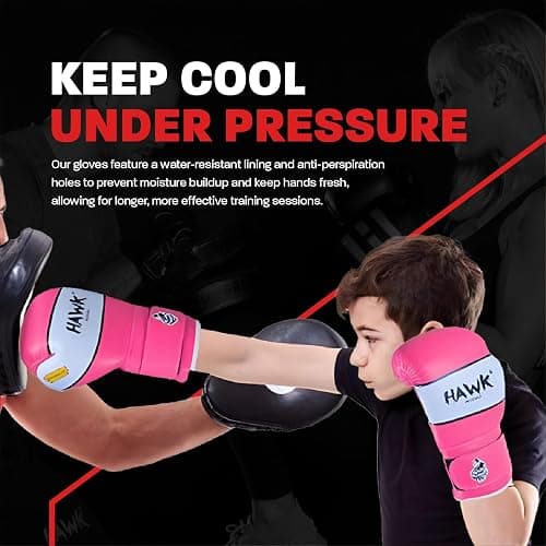 Kids Boxing Gloves for Kids Children Youth Punching Bag Kickboxing Muay Thai Mitts MMA Training Sparring Gloves thumbnail 5