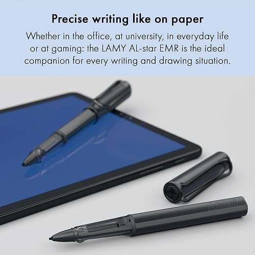 LAMY AL-Star EMR Black (PC/EL tip) - Stylus Pen for Many Android Devices - Touchscreen Pen with Ergonomic Grip - Precise Writing & Drawing on Digital Media - with Function Button thumbnail 7