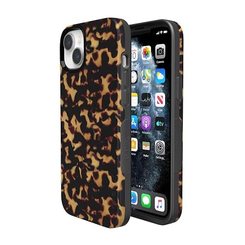 Casely iPhone 14 Case | Shell Shocked | Tortoise Print | Compatible with MagSafe | Bold Protective Design thumbnail 3