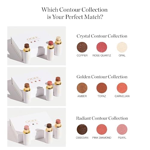 Ogee Sculpted Face Stick (COPPER - RADIANT COCOA) Certified Organic Bronzer Stick & Contour Makeup - Multi-Use Bronzer Stick for Face thumbnail 8