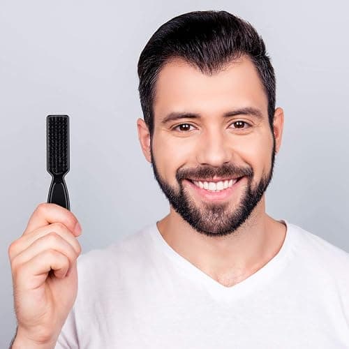 Patelai 12 Pcs Barber Clipper Brush Blade Trimmer Cleaning Brush for Fades Nail Neck Duster Manicure Salon(Black) thumbnail 5