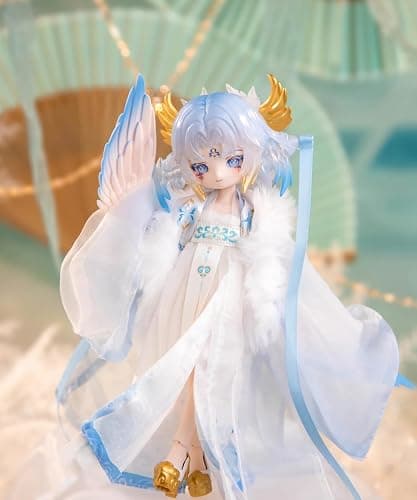 CALEMBOU BJD Blind Box, Cute Luluya Cloud Feather Pavilion Series Ball Jointed Doll Blind Box, 8 Inches Dress up Doll with Joints, Collectable Action Figure for Birthday Gifts thumbnail 8