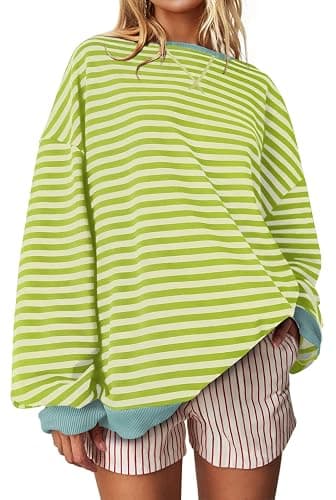 UEU Striped Crewneck - Image 1