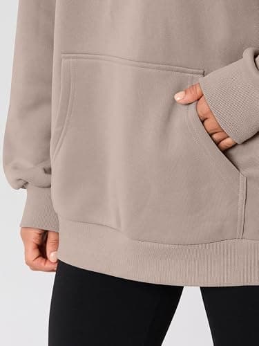 AUTOMET Womens Oversized Hoodies Fleece Trendy Sweatshirts Fall Fashion 2025 Pullover Winter Clothing Outfits thumbnail 5