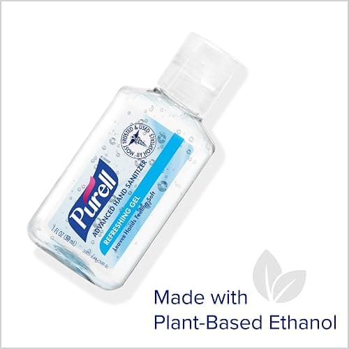 Purell Advanced Hand Sanitizer Refreshing Gel, Clean Scent, 1 fl oz Travel Size flip-Cap Bottle (Pack of 72) - 3901-72-CMR thumbnail 7