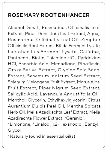 AROMATICA Root Enhancer Rosemary Water Spray for Hair Growth – Korean Hair Care Oil for Scalp Detox – Flaky & Itchy & Dry Scalp Treatment – Free from Sulfate, Silicone, and Paraben (3.38oz) thumbnail 8