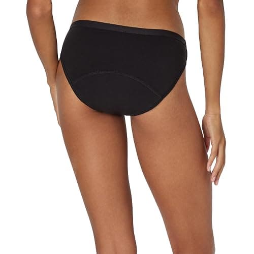 Hanes Women's Comfort, Period. Underwear, Bikini Period Underwear, Super Leaks Period Underwear, 3-pack thumbnail 4