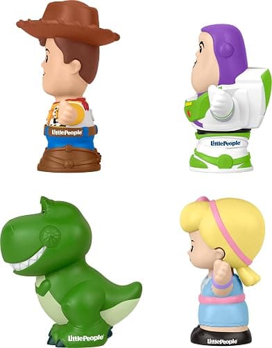Fisher-Price Little People Toddler Toys Disney Pixar Toy Story Figure Pack with 4 Characters for Pretend Play Kids Ages 18+ Months thumbnail 5