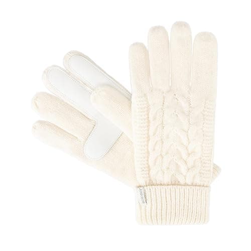 isotoner womens Touchscreen Cable Knit Sherpasoft Gloves thumbnail 4