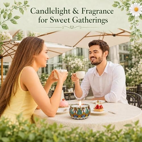 Scented Candles Gift Set for Women, 12 Pack | 100% Natural Soy Wax, 12 Assorted Scents, 300 Hrs Burning Time, Gift-Ready Box for Women, Ideal for Relaxation And Home Décor thumbnail 7