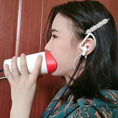 Vocal Dampener for Singing Practice, Performers, Stress Relief, Vocal Steamer for Singers, Portable Soundproof Home Learning Dome Singing Straw for Vocal Training - Image 1