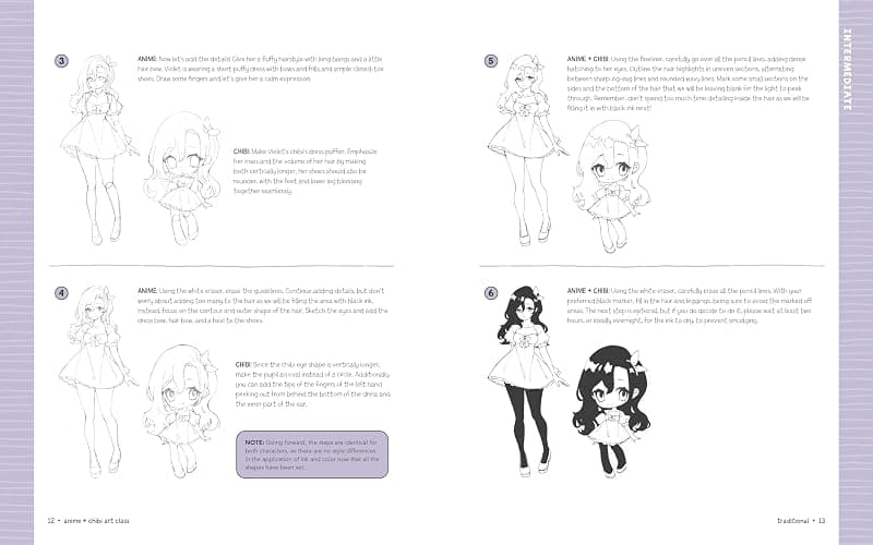 Anime + Chibi Art Class: A Complete Beginner Course in Drawing Manga Cuties + Their Chibis thumbnail 7
