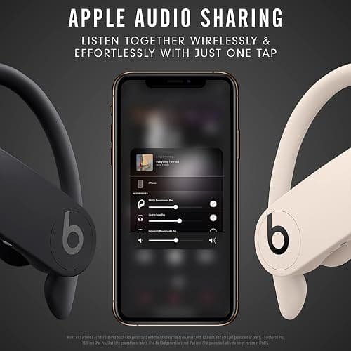 Beats Powerbeats Pro Wireless Earbuds - Apple H1 Headphone Chip, Class 1 Bluetooth Headphones, 9 Hours of Listening Time, Sweat Resistant, Built-in Microphone - Black thumbnail 6