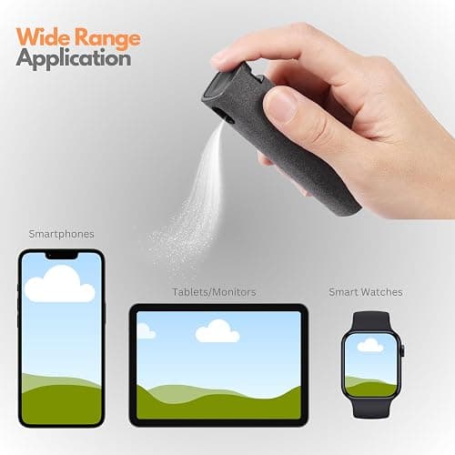 Betron Screen Cleaner for Mobile Phones, Tablets, Laptops, 12ml Screen Cleaning Spray thumbnail 8