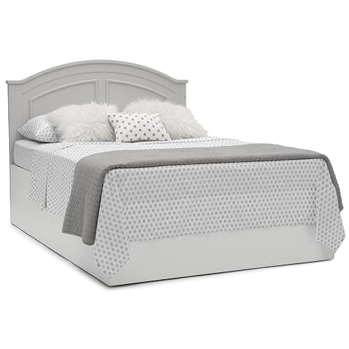 Delta Children Perry 6-in-1 Convertible Crib - Greenguard Gold Certified, Moonstruck Grey thumbnail 14