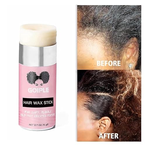 Goiple Wax Stick for Hair, Hair Pomade Stick Long-Lasting Styling Wax Stick, Hair Wax Stick Smoothing & Slick Stick for Hair Wigs, Styling Waxes for Fly Away & Edge Frizz Hair (2.7 oz) thumbnail 7