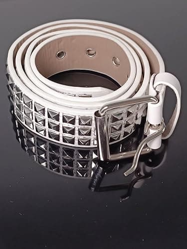 Punk Studded Belt for Women Rock Threads Goth Stud Pyramid Gothic Clothing thumbnail 3
