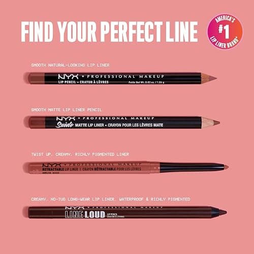 NYX PROFESSIONAL MAKEUP Suede Matte Lip Liner, Velvety-Smooth, Long-Lasting Formula For A Defined Lip Makeup Look - Girl Bye (Purple) thumbnail 9