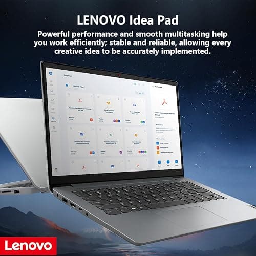 Lenovo IdeaPad 1 Everyday Laptop, 14" HD Display, 8GB RAM, 384GB Storage(128GB eMMC + 256GB PCIe), 1 Yr Office 365 Included, Intel Core Processor, Win 11 Home, Bundle with Thunderobot Wireless Mouse thumbnail 6