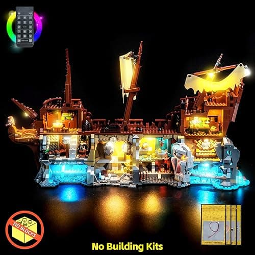 BrickBling LED Light Compatible with Lego The Goonies | Decoration Lamp Compatible with Lego 21363 - Excluding Model (RC Version Light) thumbnail 2