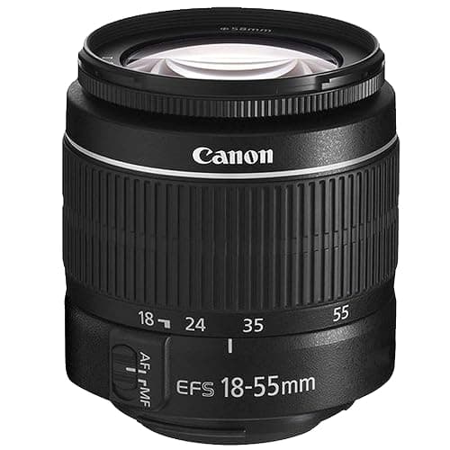 Canon EOS 4000D / Rebel T100 DSLR Camera w/EF-S 18-55mm F/3.5-5.6 Zoom Lens + 64GB Memory, Filters,Case, Tripod, Flash, and More (34pc Bundle) (Renewed) thumbnail 3