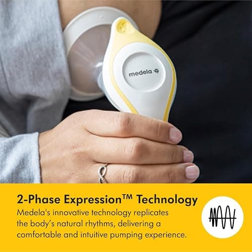 Medela Harmony Essentials Pack – Set with Harmony Manual Breast Pump, PersonalFit Flex Breast Shield, Breast Milk Bags and Nursing Pads – Ideal for on the go thumbnail 9