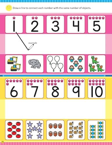 Play Smart Wipe-Clean Workbook: Ages 2-4: Tracing, Letters, Numbers, Shapes thumbnail 10