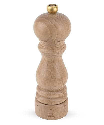 PEUGEOT - Moulin à Poivre Paris u'Select 18 cm - 6 Réglages de Moutures Prédéfinies - En Bois Labellisé PEFC - Fabrication Française - Coloris Naturel - Image 1