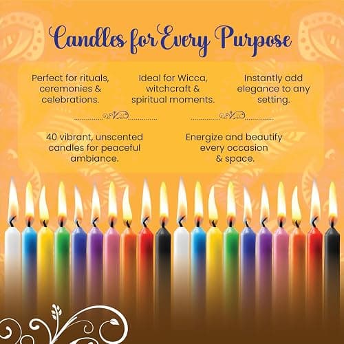 Spell Candles (40 Candles) - One Shipping Charge! thumbnail 7