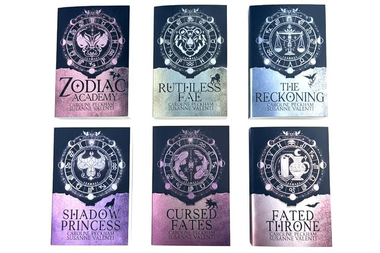 Zodiac Academy Series 6 books Collection Set by Caroline Peckham ( The Awakening , Ruthless Fae, The Reckoning, Shadow Princess, Cursed Fates, Fated Throne ) thumbnail 2
