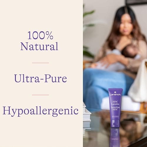 Lansinoh Lanolin Nipple Cream - Soothes and Protects Sore, Dry Nipples from Breastfeeding, Safe for Baby and Mom 40 grams thumbnail 4