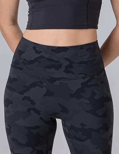 Colorfulkoala Dreamlux No Front Seam Leggings for Women 25"/28" Inseam, Seamless High Waisted Buttery Soft Yoga Pants thumbnail 3