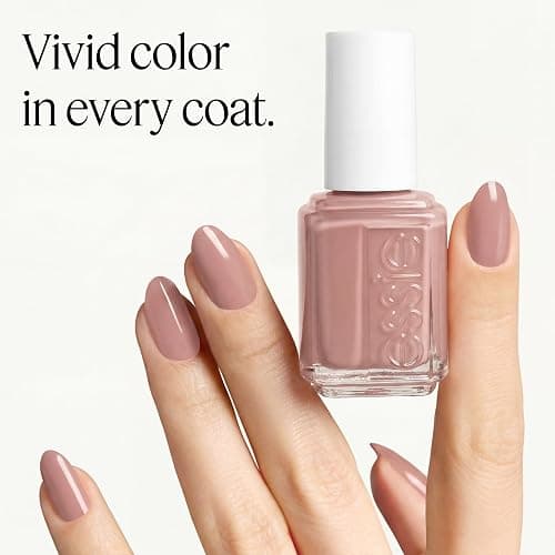 essie Nail Polish, Salon-Quality Grayish Brown Nail Polish, Vegan, Crochet Away, 0.46 fl oz thumbnail 4