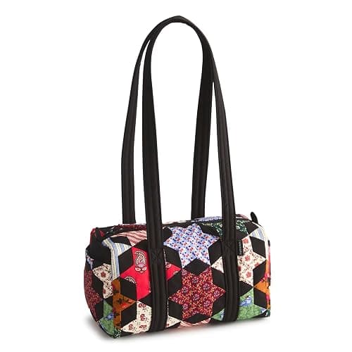 Premium Cotton Original 100 Handbag, Star Patchwork, One Size - Image 1