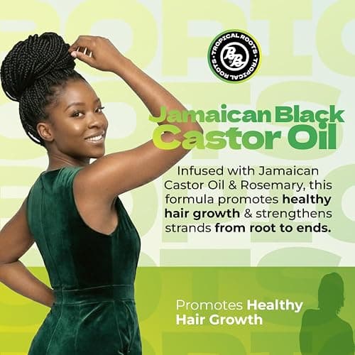 Bronner Brothers Tropical Roots Black Castor, OIL, Rosemary, 5 Fl Oz thumbnail 2