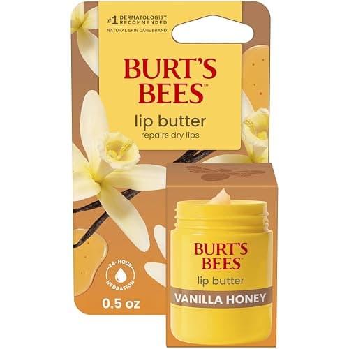 Burt's Bees Vanilla Honey Lip Butter Balm, 0.5 Oz. | Repairs Dry Lips, 24 Hour Hydration, Locks in Moisture, Shea and Mango Butter, Antioxidant Rich Vitamin E, Twist Up Dispenser thumbnail 2