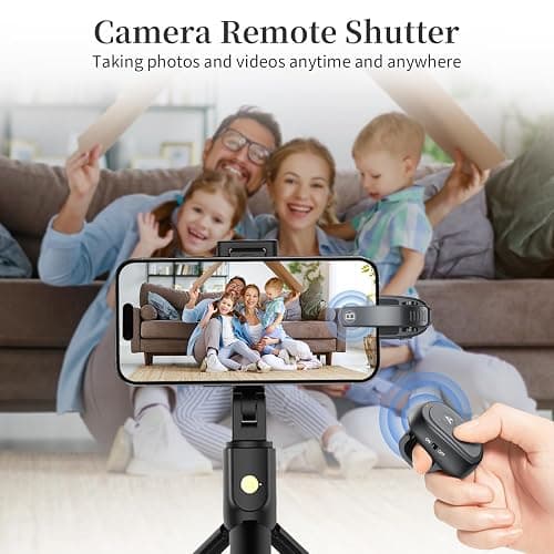 [2 Clips] Finger Ring Kindle Page Turner Remote Control for Paperwhite: Rechargeable Wireless Clicker for Reading on Bed for iPhone Android iPad, Camera Shutter & Video Record Accessories (Black) thumbnail 4