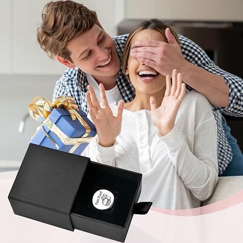 Stocking Stuffers for Men Women Adults: Steel Food Decision Dice Funny Gifts for Him Her Couple Girlfriend Boyfriend Husband Wife Christmas Anniversary Valentines Birthday Wedding Fathers Day thumbnail 2