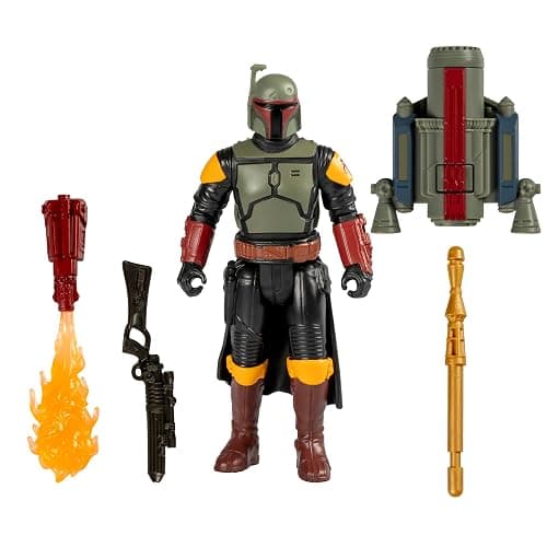 STAR WARS Epic Hero Series Boba Fett 4-Inch Deluxe Action Figure & 4 Accessories, Toys for 4 Year Old Boys and Girls & Up - Image 1