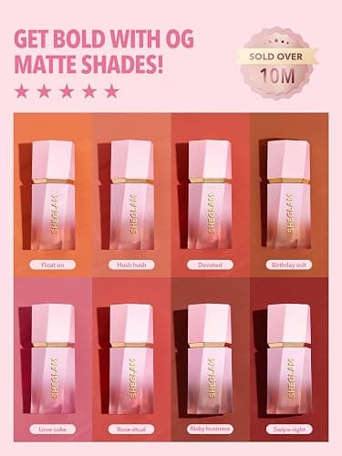 SHEGLAM Color Bloom Liquid Blush Makeup for Cheeks Matte Finish - On Point thumbnail 6
