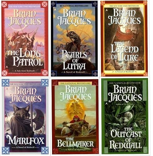 Redwall Series Books 7 – 12 6-Book Set - Image 1