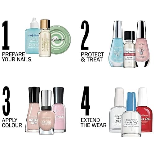 Sally Hansen Nail Treatment Maximum Growth® Nail Strengthener | Base Coat & Nail Protectant | Triple Protein & Silk Formula for Strong, Healthy Nails thumbnail 6