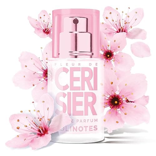 SOLINOTES Cherry Blossom Perfume for Women - Eau De Parfum | Delicate Floral and Soothing Scent - Made in France - Vegan - 0.5 fl.oz - Fruity