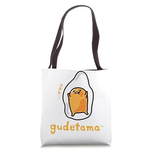 Gudetama Character Front and Back Tote Bag - Image 1