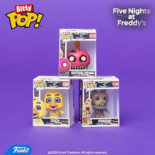 Funko Bitty POP! Five Nights at Freddy's (FNAF)- Ballora and A Surprise Mystery Mini Figure - 0.9 Inch (2.2 Cm) Collectable - Gift Idea - Cake Topper thumbnail 10