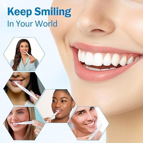 KTSAY Teeth Whitening Pen - Professionally Stain Removal Teeth Whitening Gel Formula, No Sensitivity Effective Teeth Whitener, Mint (0.11 Fl Oz (Pack of 4)) thumbnail 7
